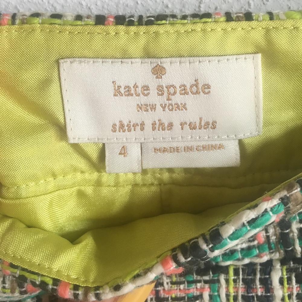 Kate Spade 'Skirt the Rules' Skirt - Sz 4 - Picture 3 of 5